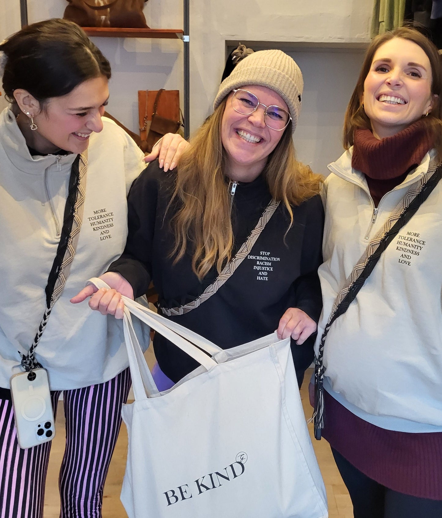 BE KIND Baumwollbeutel