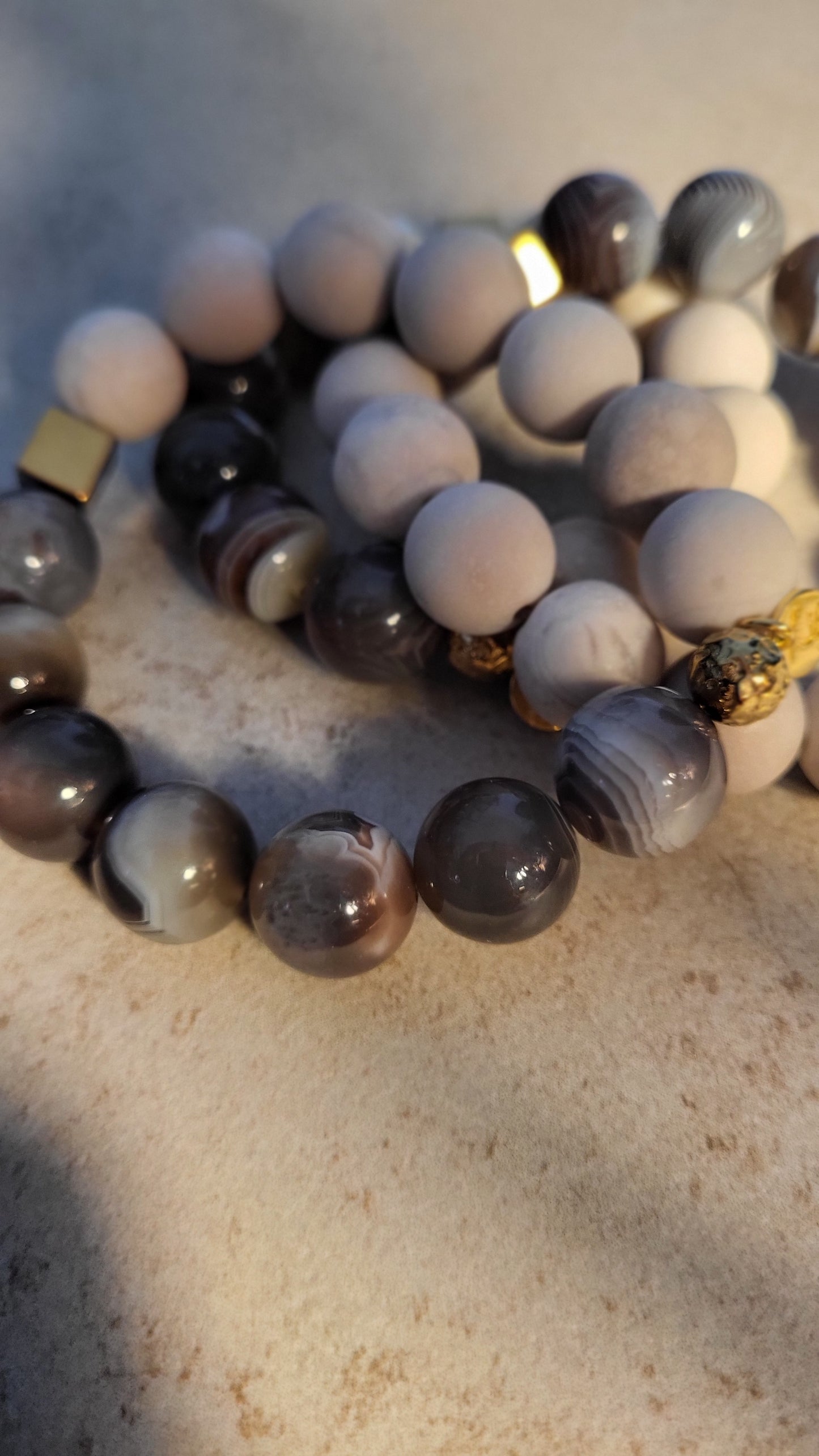 Armband aus Botswana Achat