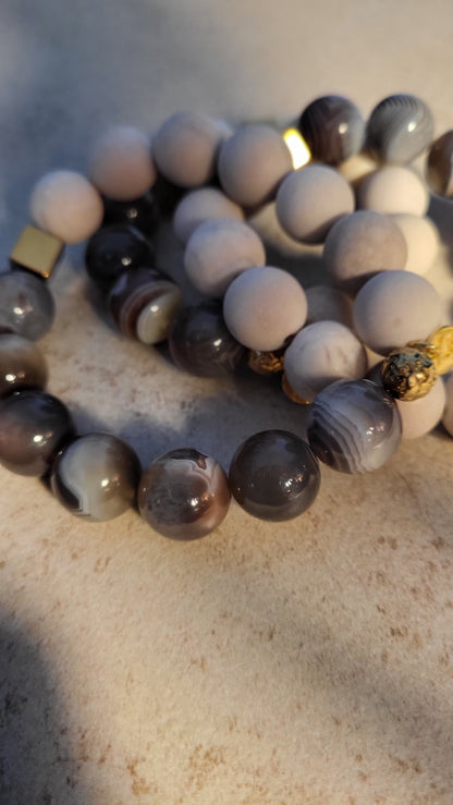 Armband aus Botswana Achat