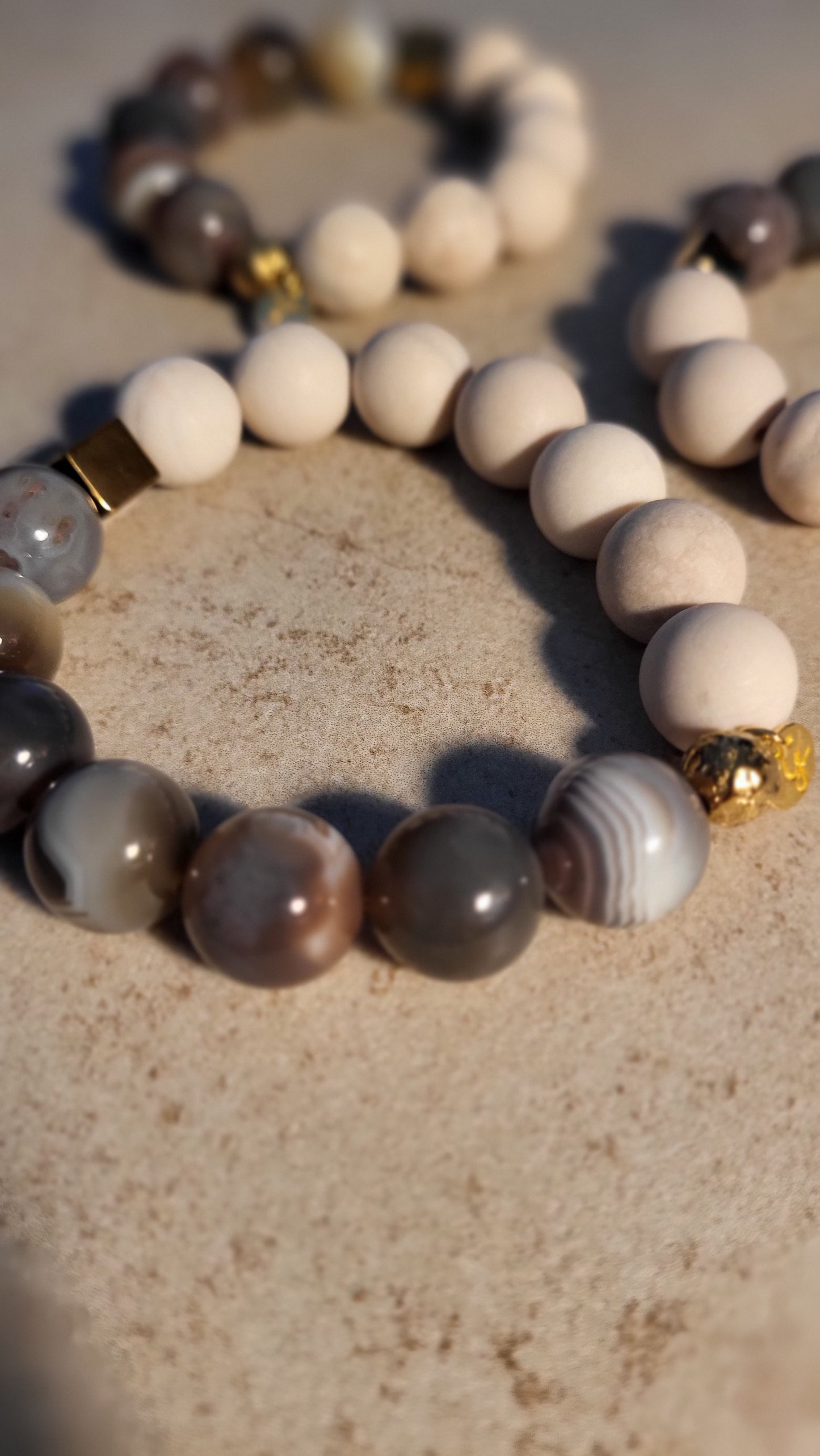 Armband aus Botswana Achat