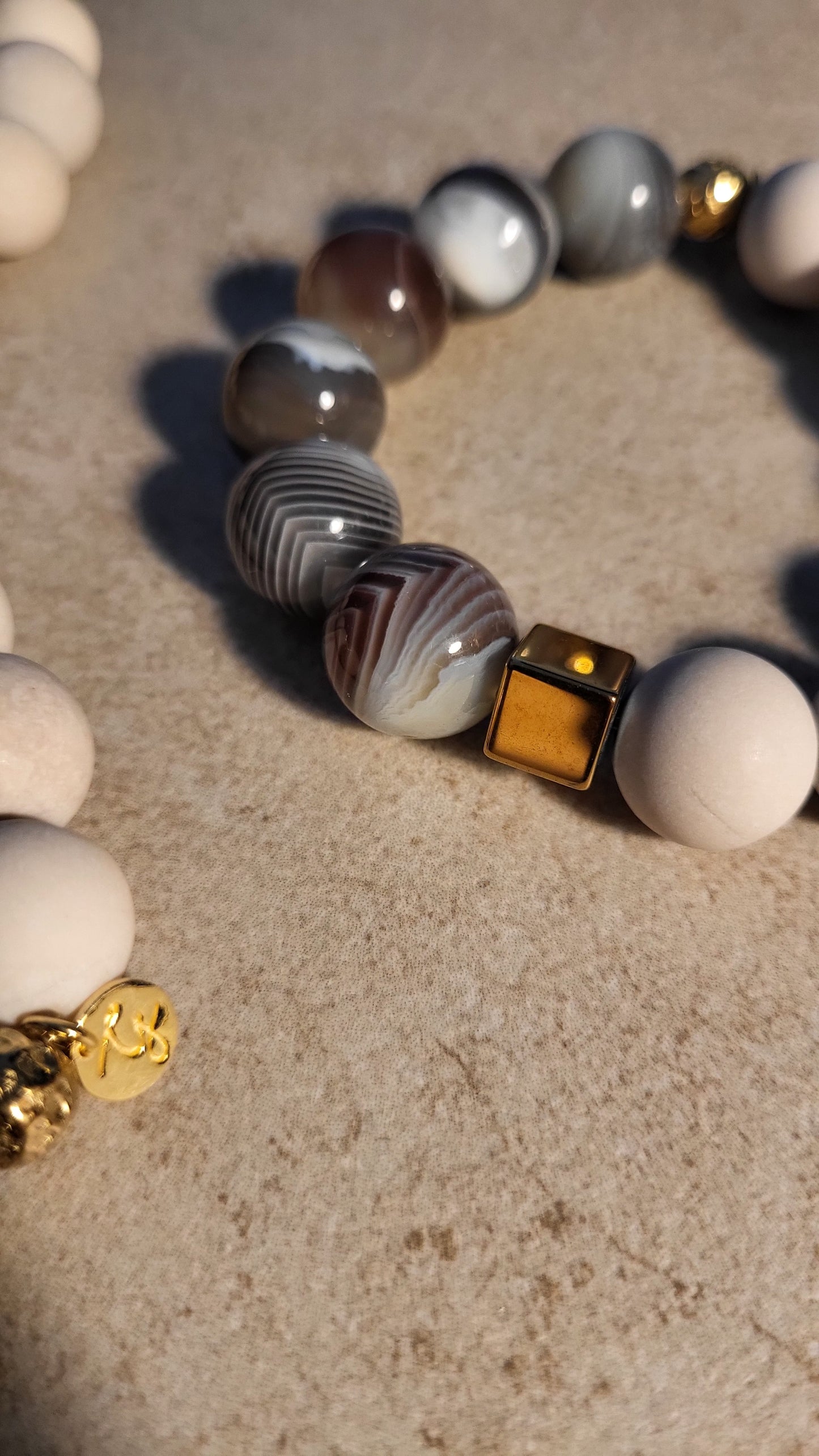 Armband aus Botswana Achat