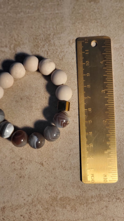 Armband aus Botswana Achat