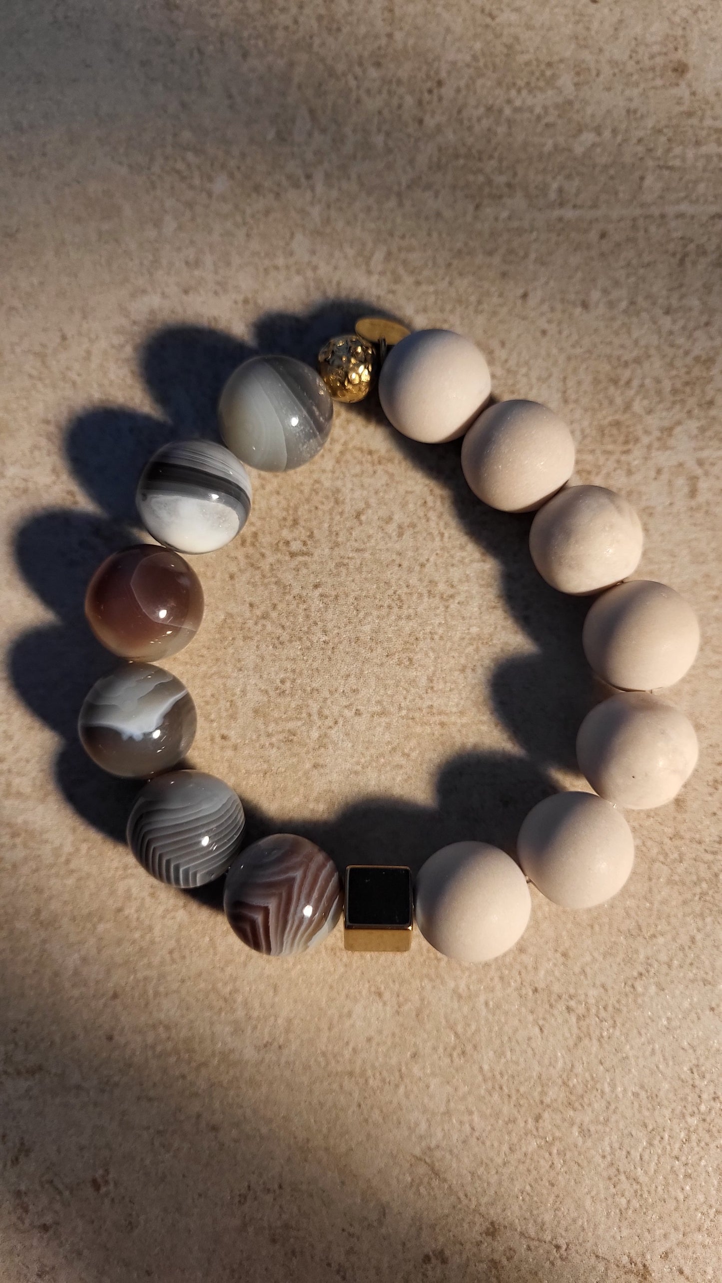 Armband aus Botswana Achat