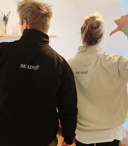 BE KIND Halfzip Sweater Unisex