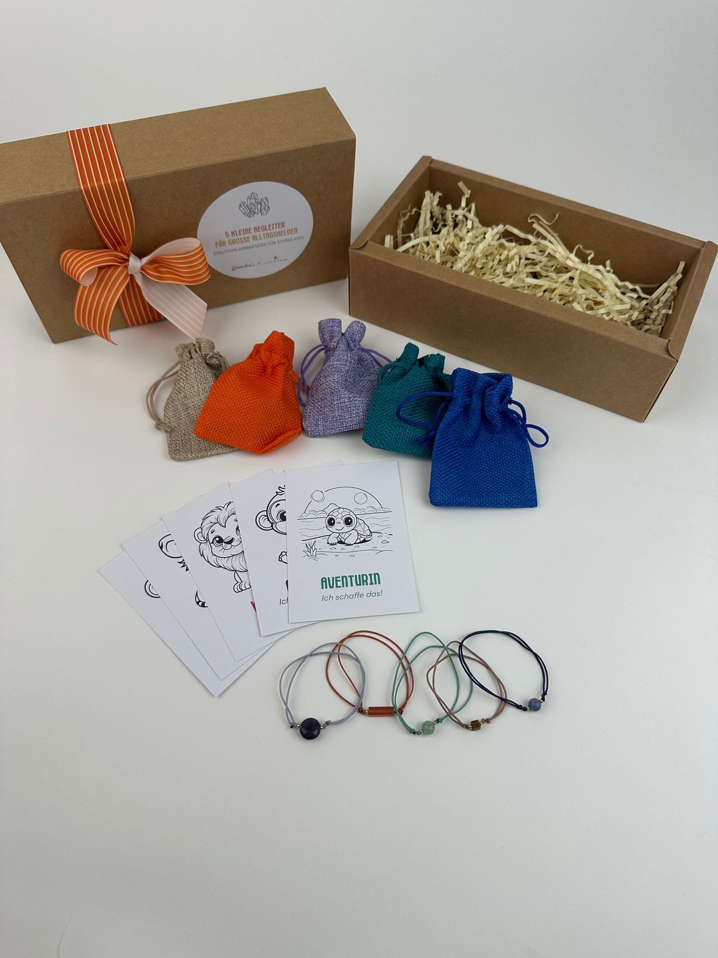 Edelsteinbändchen für Kids