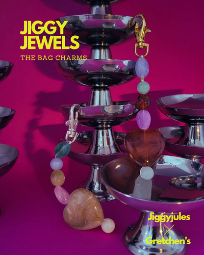 Jiggy Jewels The Bag Charms or Key Chains