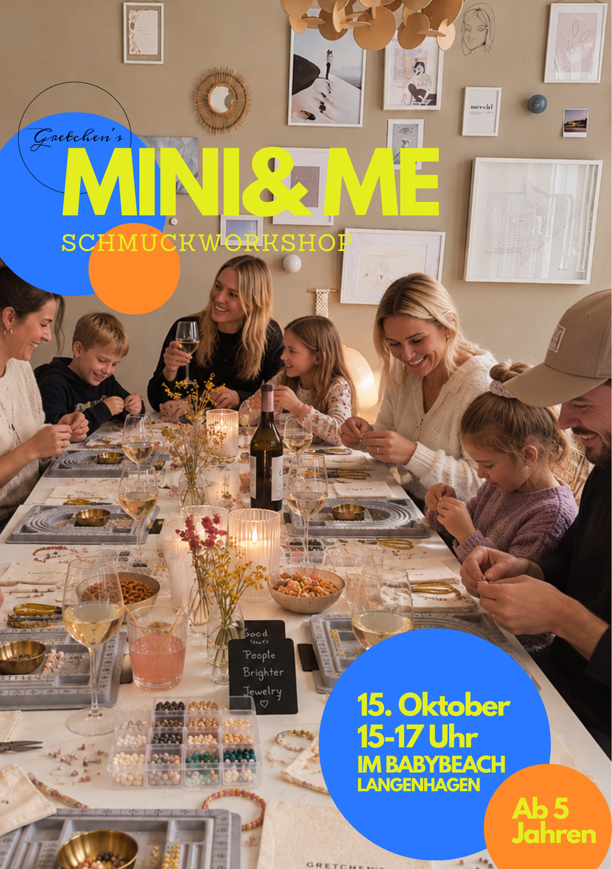 MINI&ME SchmuckWorkshop 15.Oktober 26 – 15-17 Uhr
