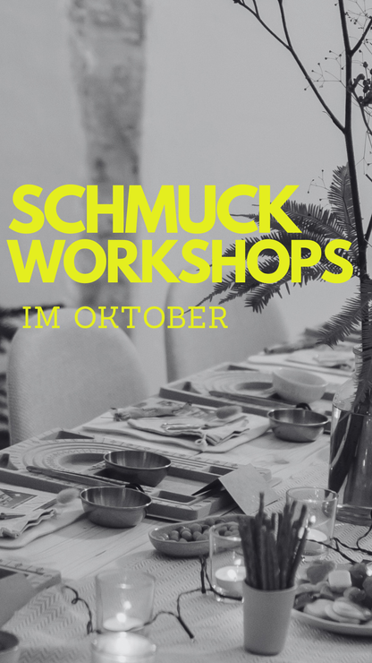 SchmuckWorkshop 24.Oktober 26 – 11-14 Uhr